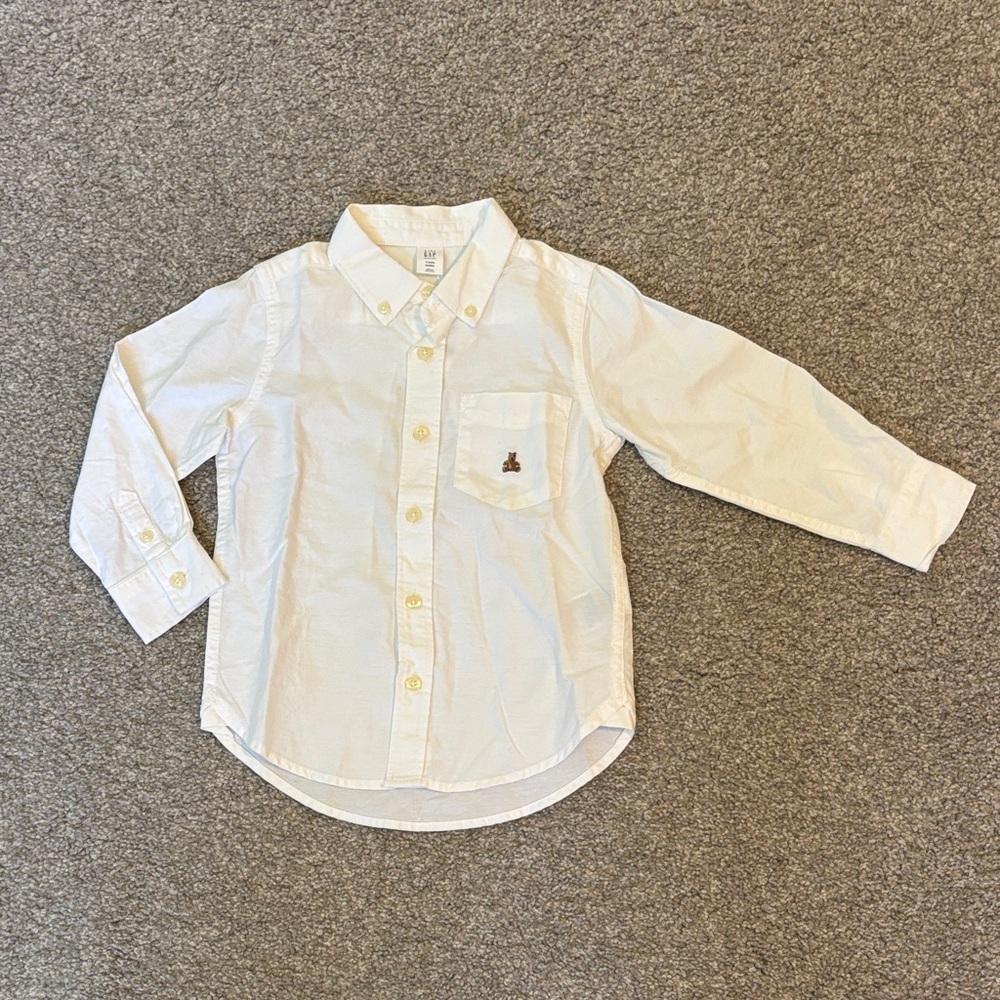 Classic White Kids Shirt Gap 4T New!! NWOT